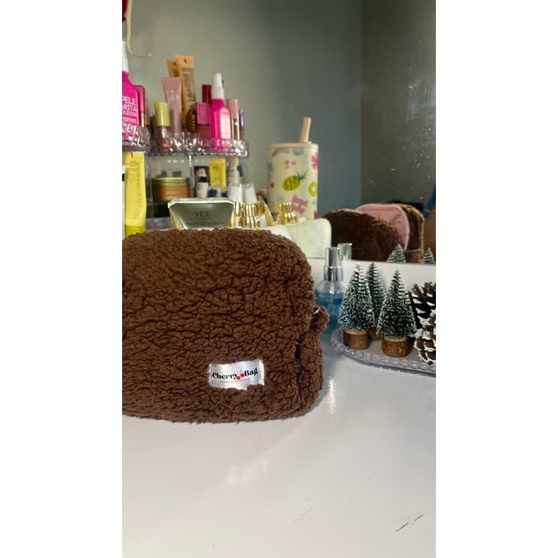 Necessaire box - Teddy Mocca & Cream - Escolha a sua