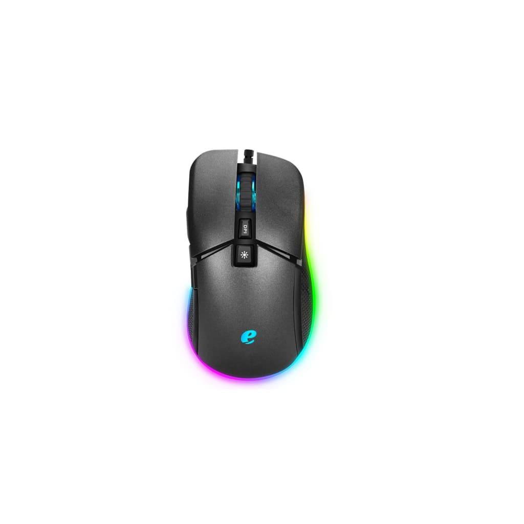 Mouse USB com Fio para PC – DPI Ajustável, RGB, 7 Botões e Sensor Óptico de Alta Precisão
