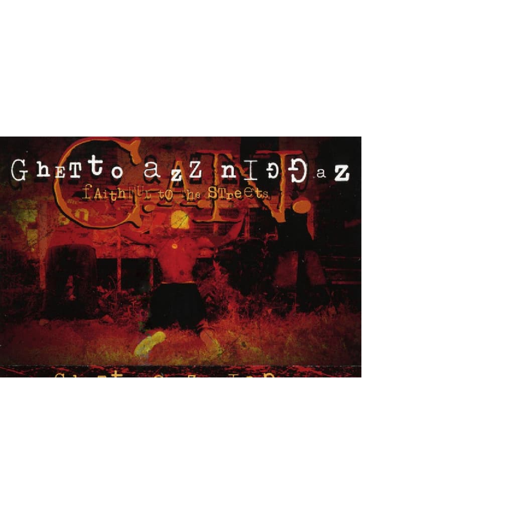 cd Ghetto Azz Niggaz* – Faithful To The Streets import lacrado