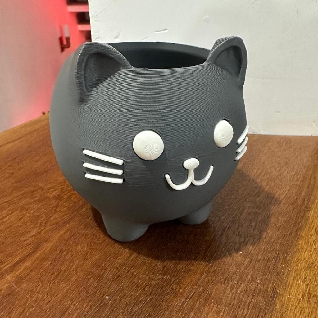 Vaso Decorativo Gatinho – Elegante e fofo