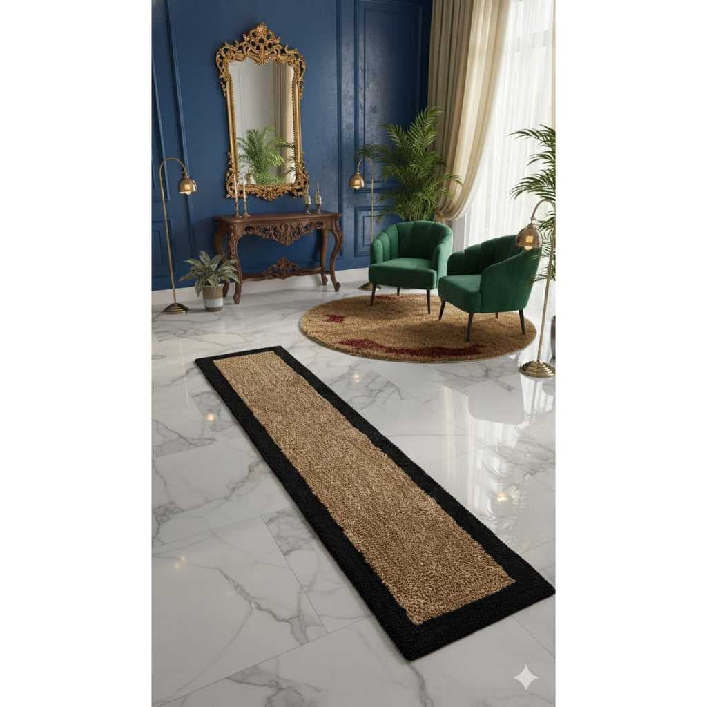 Tapete Passadeira Frufru Retangular de 1m , 1,2m, 1,5m , 1,7m , 2,0m  para Cozinha Sala e Quarto