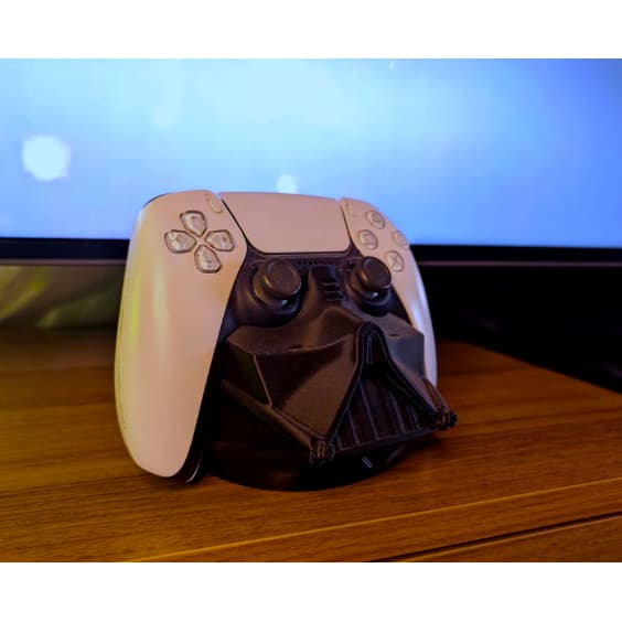 Suporte controle PS5 Darth Vader 🕹️✨ Organização com Design Nerd/Geek