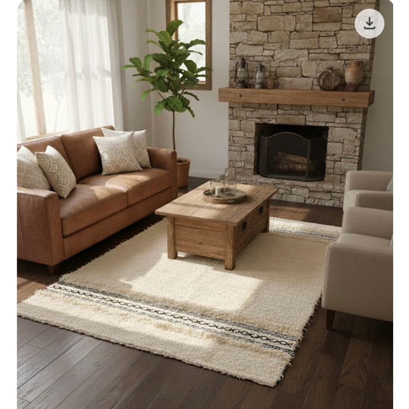 Tapete boho para sala,sala de jantar,sala de estar e quarto 1,5x2