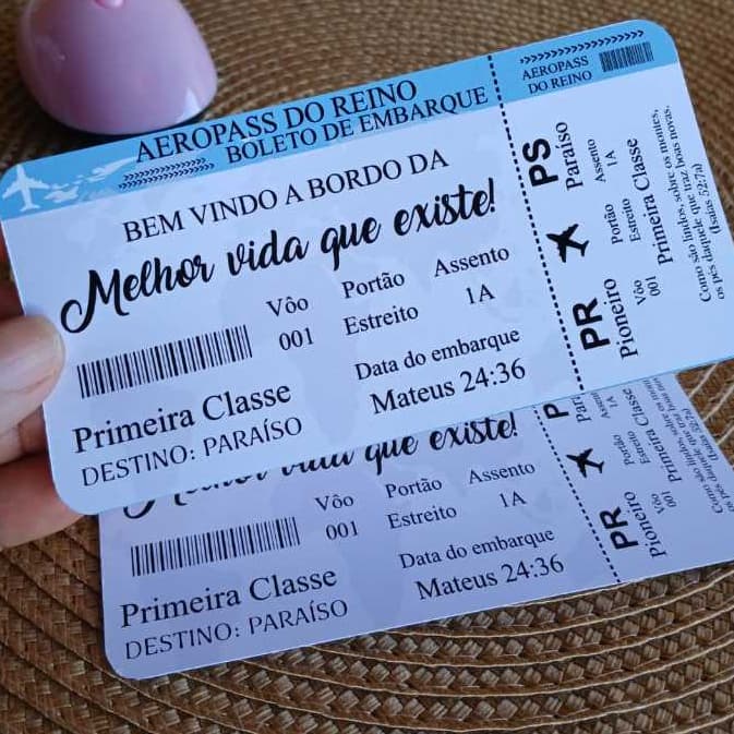 Cartão Viagem Passagem Bilhete Pioneiros regulares Kit com 6 a 20 cartões