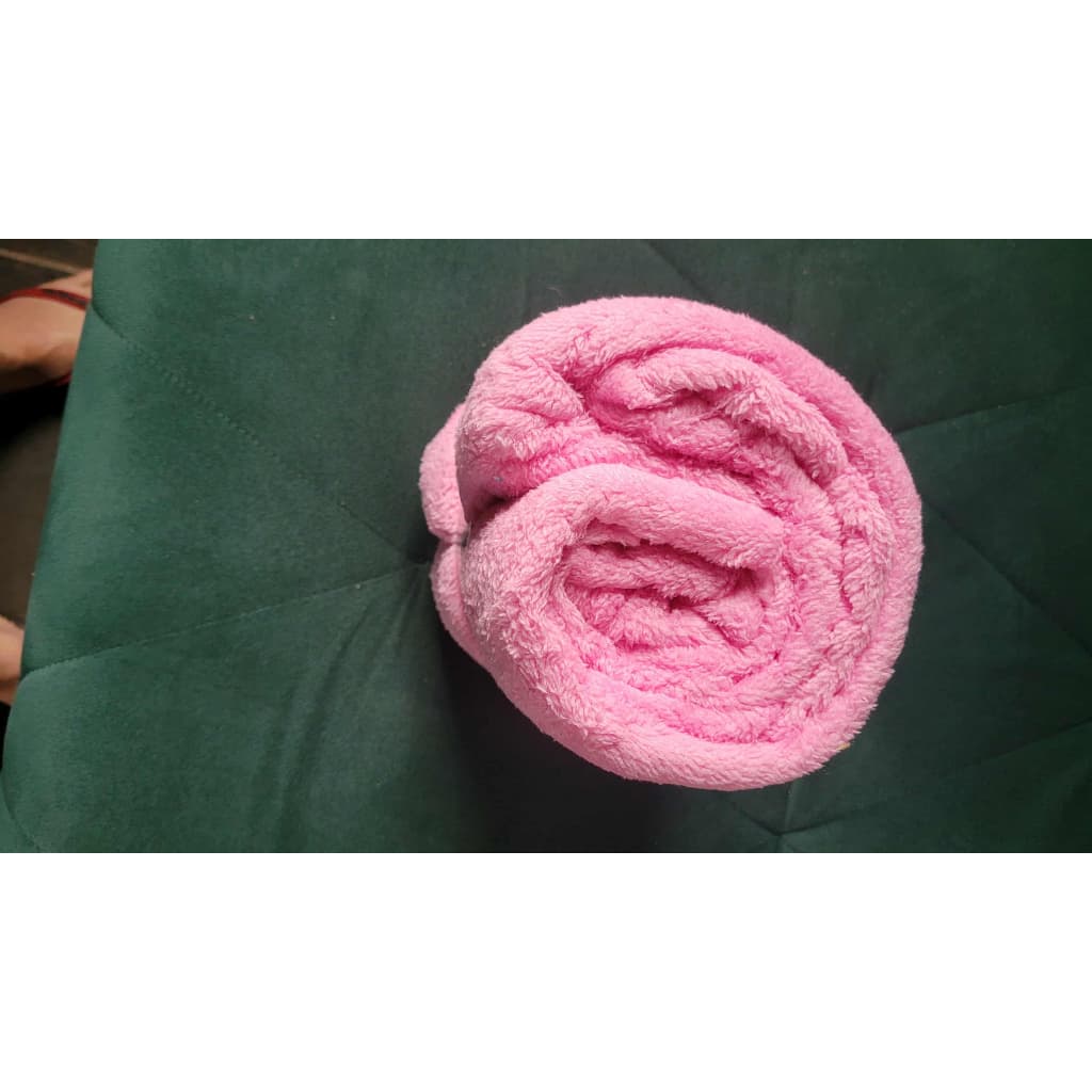 cobertor flanel casal stripes rosa