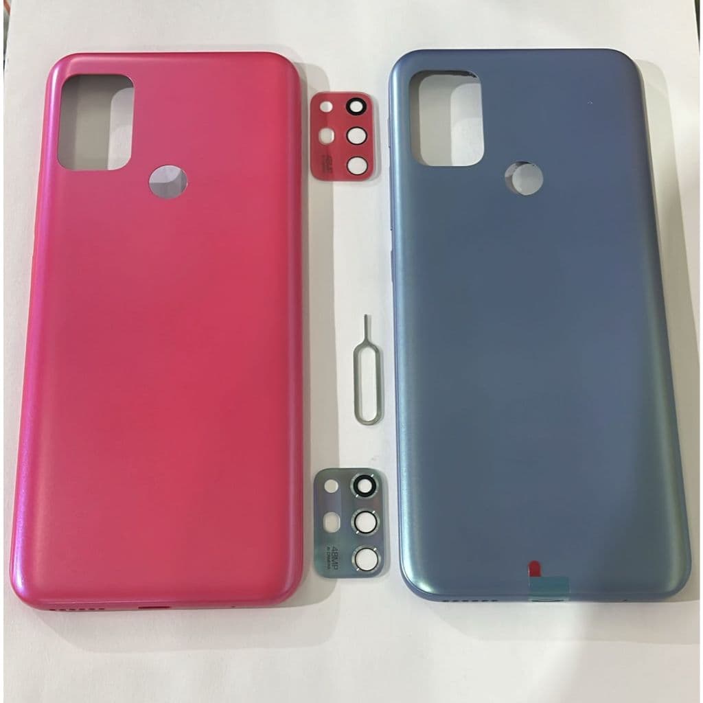 Tampa Traseira + Lente+ Chave ejetora  Para Moto G20 G30 Rosa E Azul