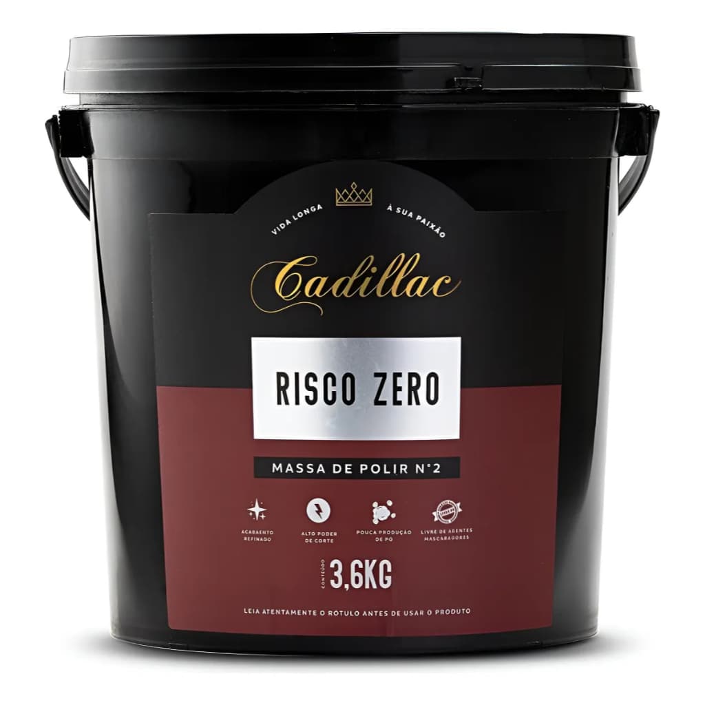Massa de Polir N2 Risco Zero Cadillac 3,6KG