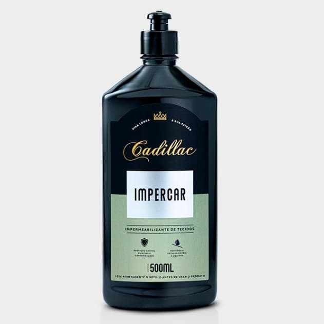 Impercar Cadillac Impermeabilizante de Tecidos Repele e Protege