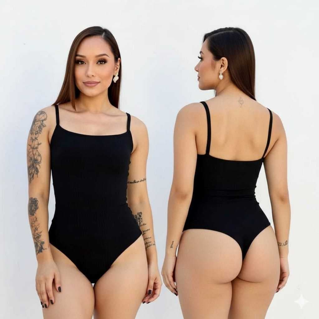 Kit 2 Body Feminino Regata Suplex Premium Alcinha Decote Reto Sexi Sem Bojo Moda Verão 2026