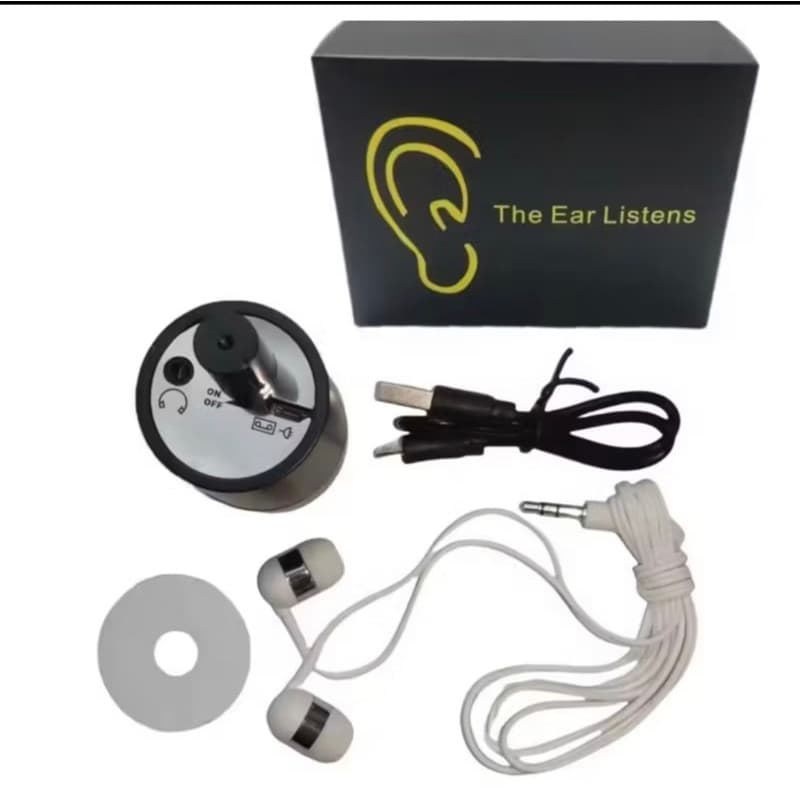 Detector de vazamento de rede de água, monitor de  subterrâneo, kit detector de de rede de água com fones de ouvido
