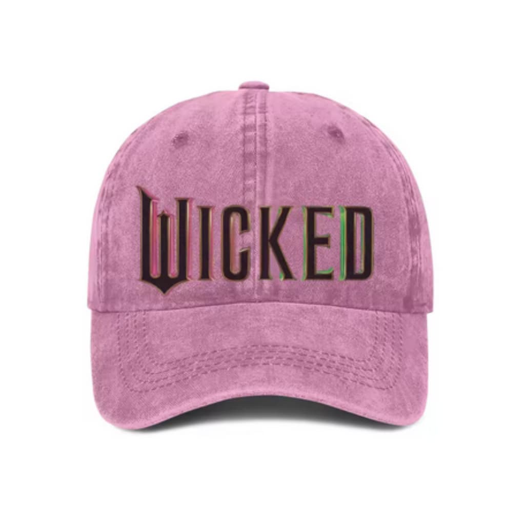 Boné Ajustável Estampado De Algodão Wicked