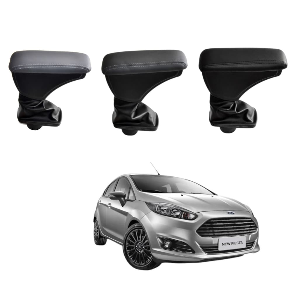 Apoio de Braço Encosto Ford New Fiesta Hatch Nacional 2013 a 2019 Courvin Descanso Central