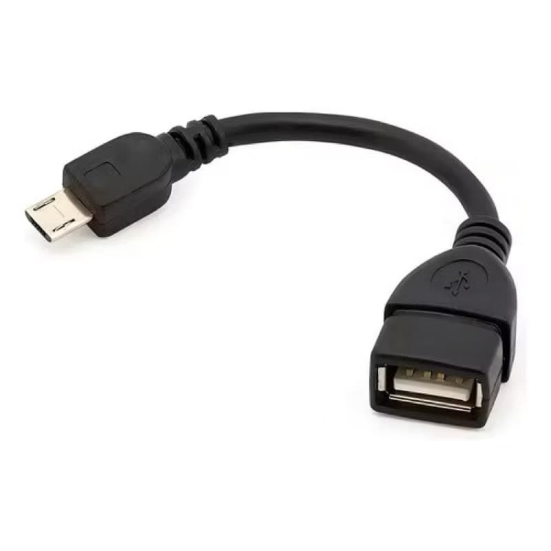 Cabo USB OTG V8 Fêmea