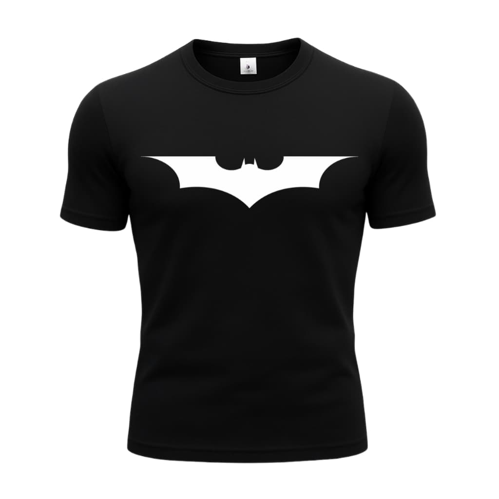 Camiseta Masculina Batman Manga Curta Academia Treino Camiseta Esportiva Masculino