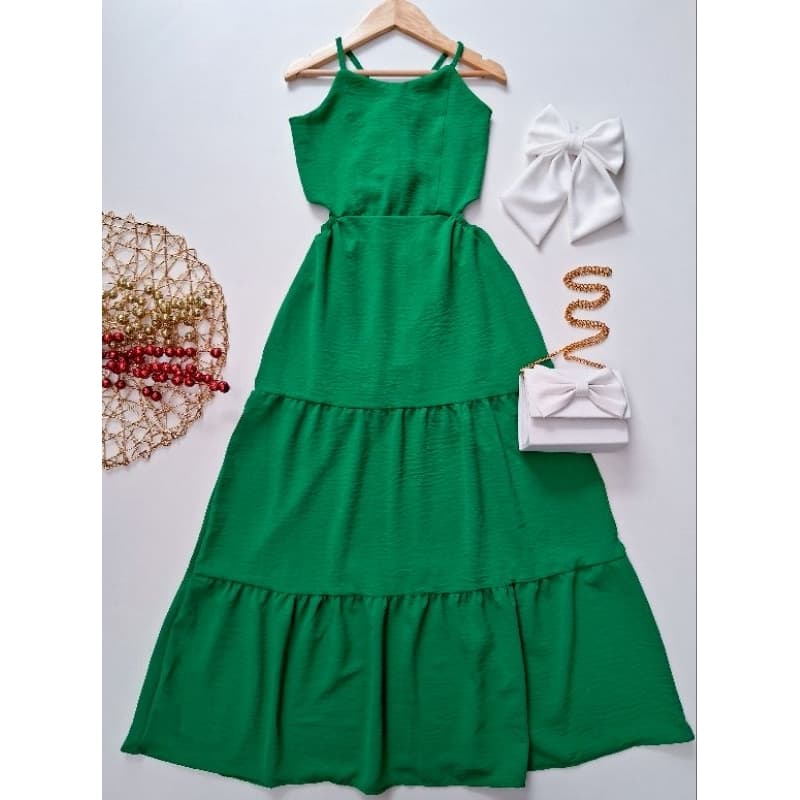 Vestido juvenil look para fim de ano juvenil