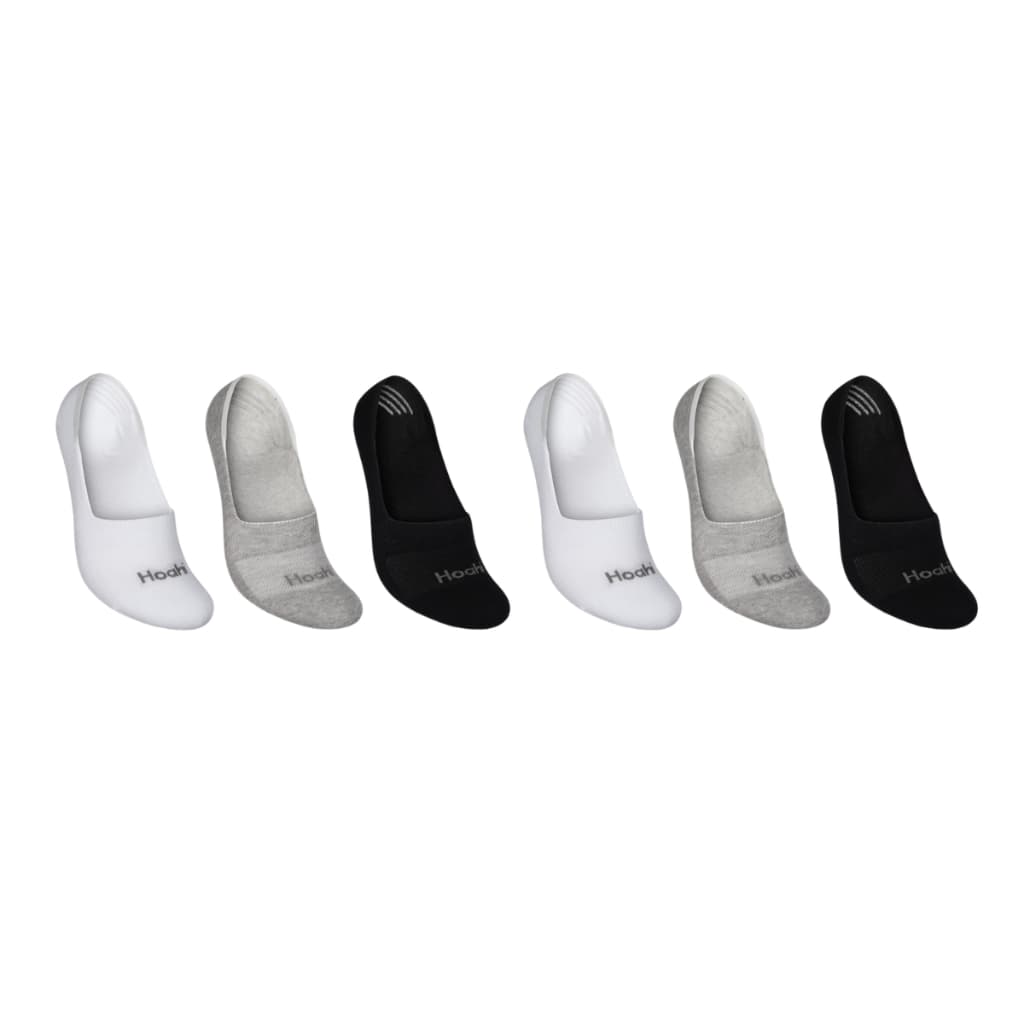 Kit 6 Pares de Meias Sapatilha Algodão Ajuste Perfeito Hoahi