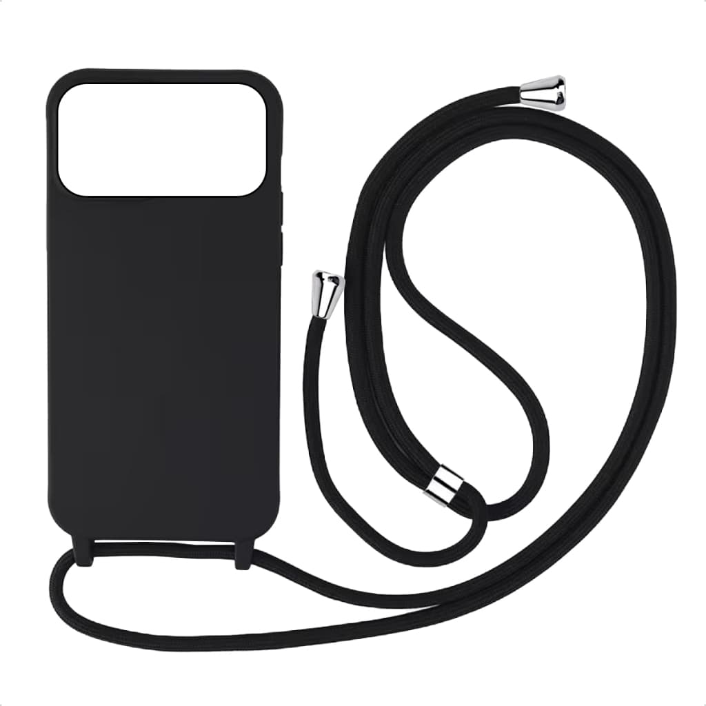 Case Capa Facility de Silicone Com Cordão Alça Capinha Para iPhone 17 Pro Max