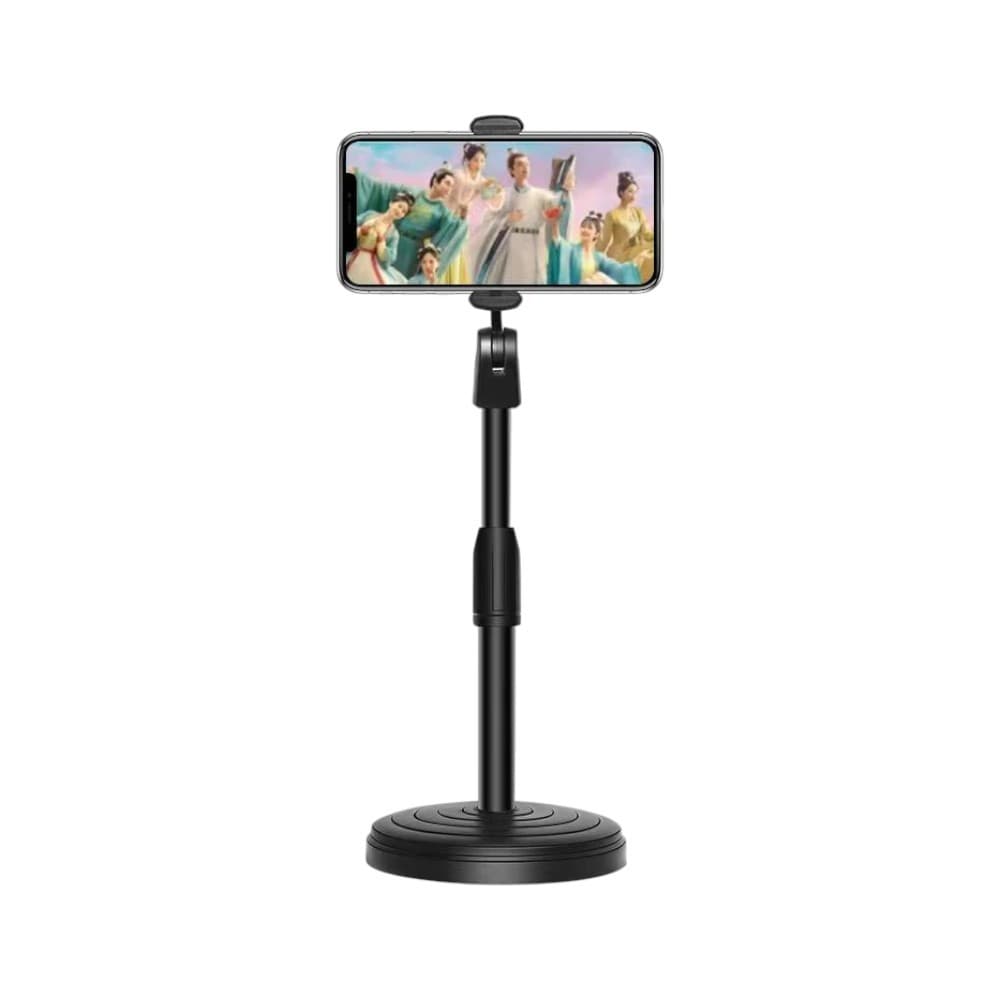 Suporte De Celular Tripé Para Mesa Ideal Para Gravação de Vídeos Ajustável 360°