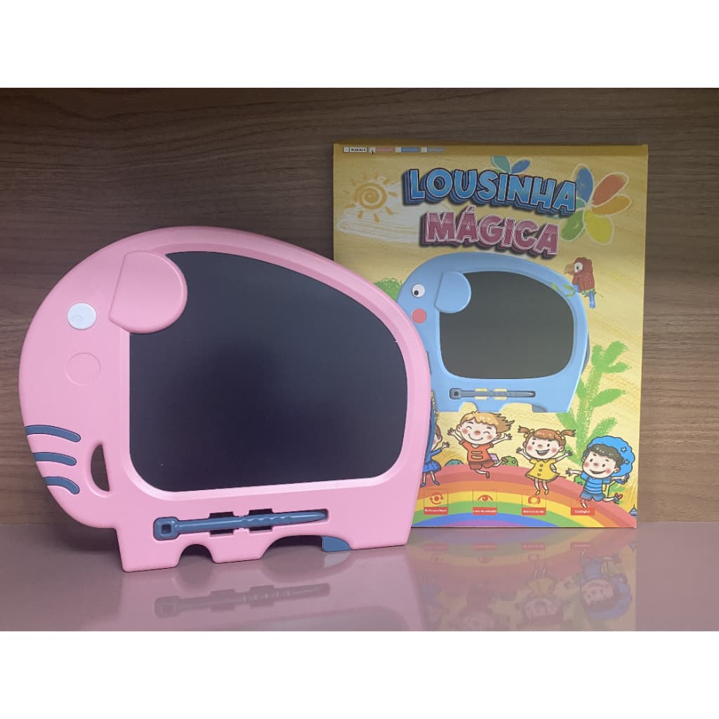 Tábua Mágica Lousinha para Crianças - Desenho Colorido e Borracha Digital presente de Ano Novo