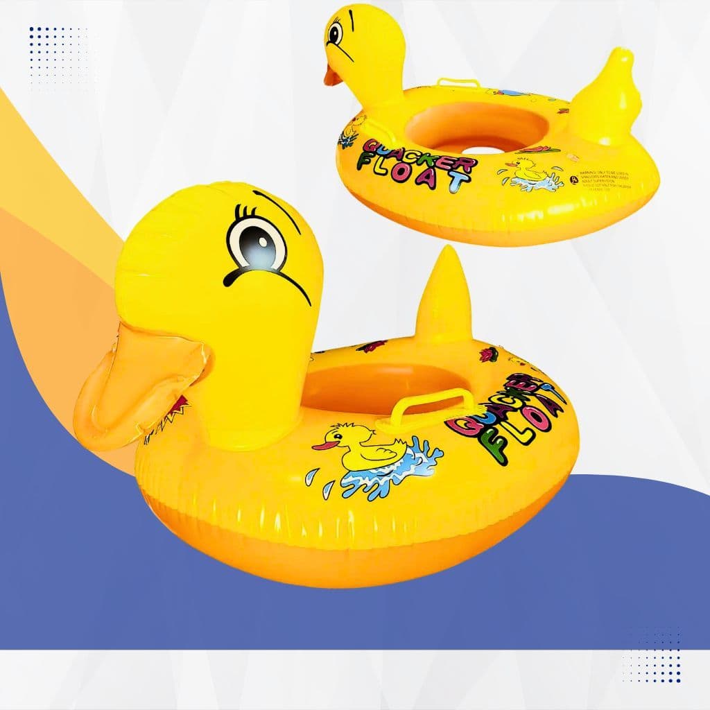 Boia Inflavel Infantil Para Piscina Crianças de 3 a 5 Anos Pato