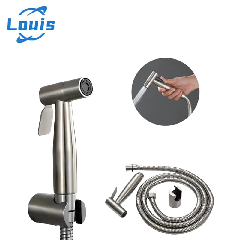 Louis Ducha Higiênica Banheiro 304 Aços Inoxidáveis 1.2M Chuveirinho Privada