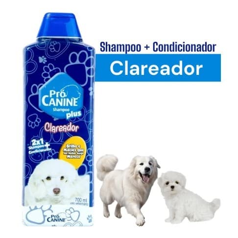 Shampoo para Cachorro Clareador 2x1 PróCanine 700ml