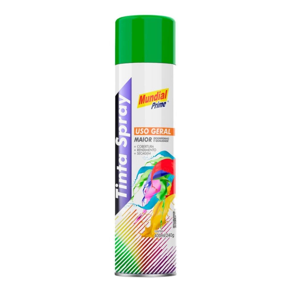 Tinta Spray Verde Bandeira Mundial Prime - 400ML