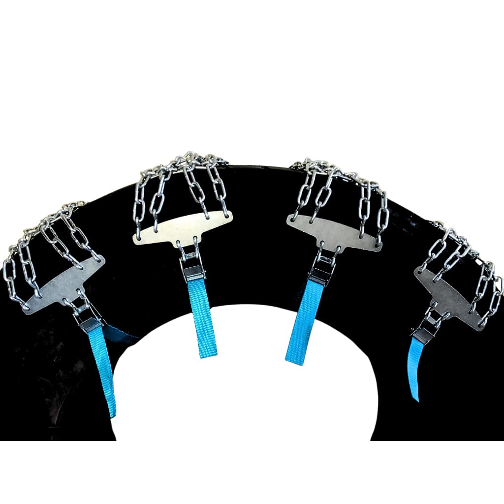 kit 6 corrente para pneu antiderrapante para barro lama aro 16/17/18