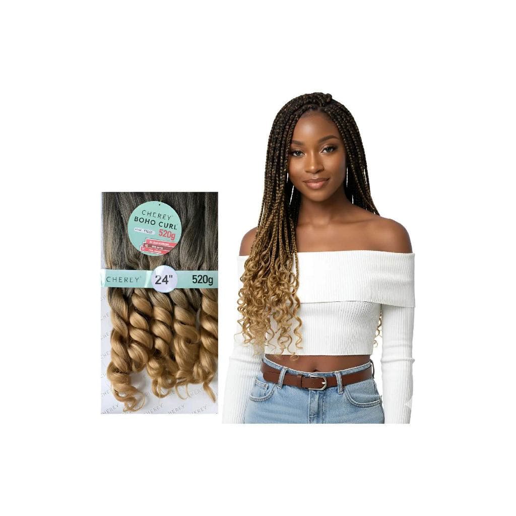 Cabelo Boho Cherey Angel French Curl Premium Ondulado 65 cm 520g
