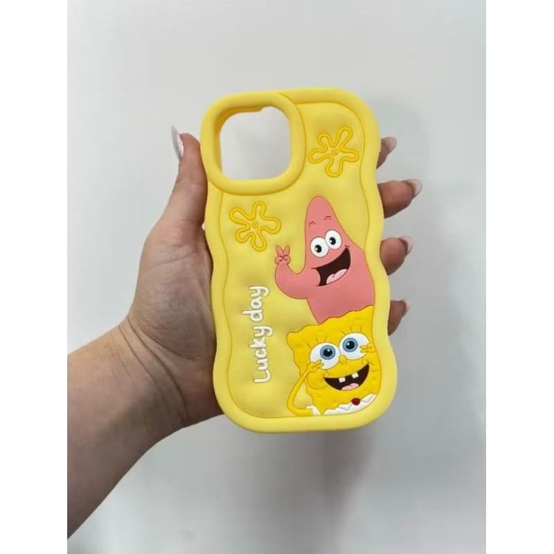 Capa BOB ESPONJA E PATRICK  Iphone 14 ProMax