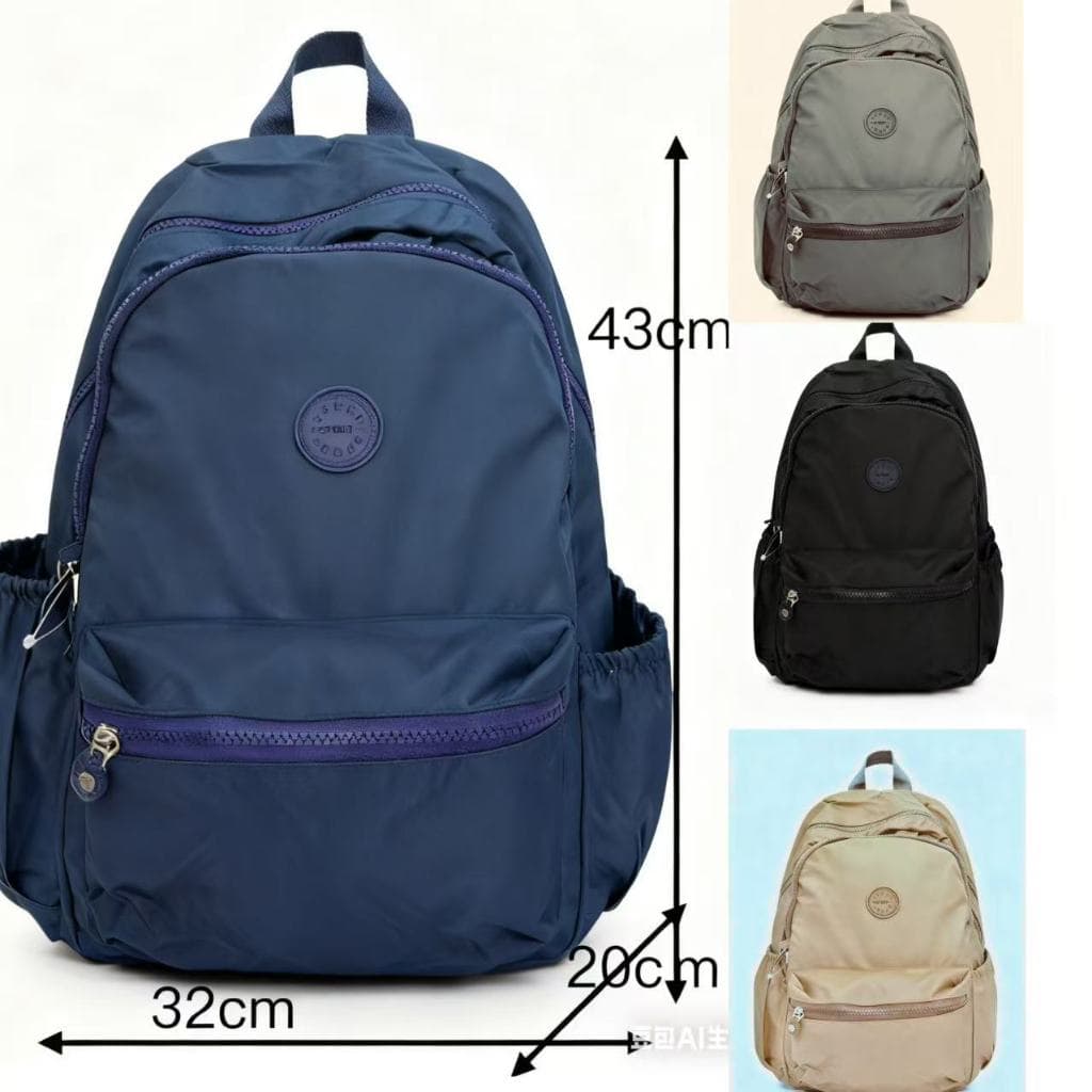Mochila Feminina Escolar  Faculdade Impermeável  RG12258--9