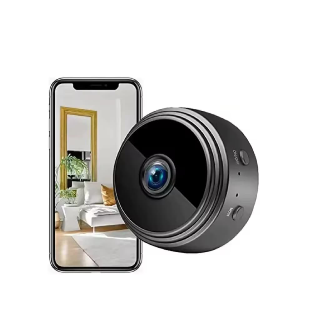 Câmera Wi-fi Espiã + Cartão 32gb Sandisk