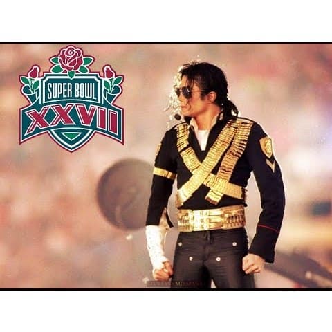Michael Jackson - Ao vivo no Super Bowl XXVII da NFL. Pasadena, Califórnia. 31/01/1993