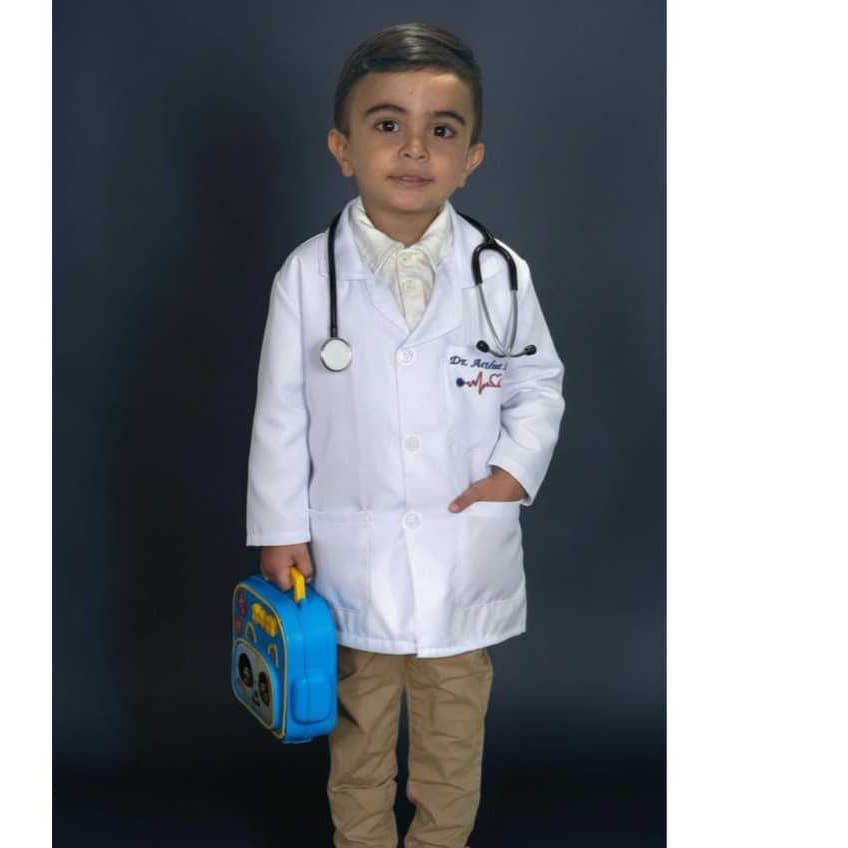 Jaleco Infantil 3-4 anos