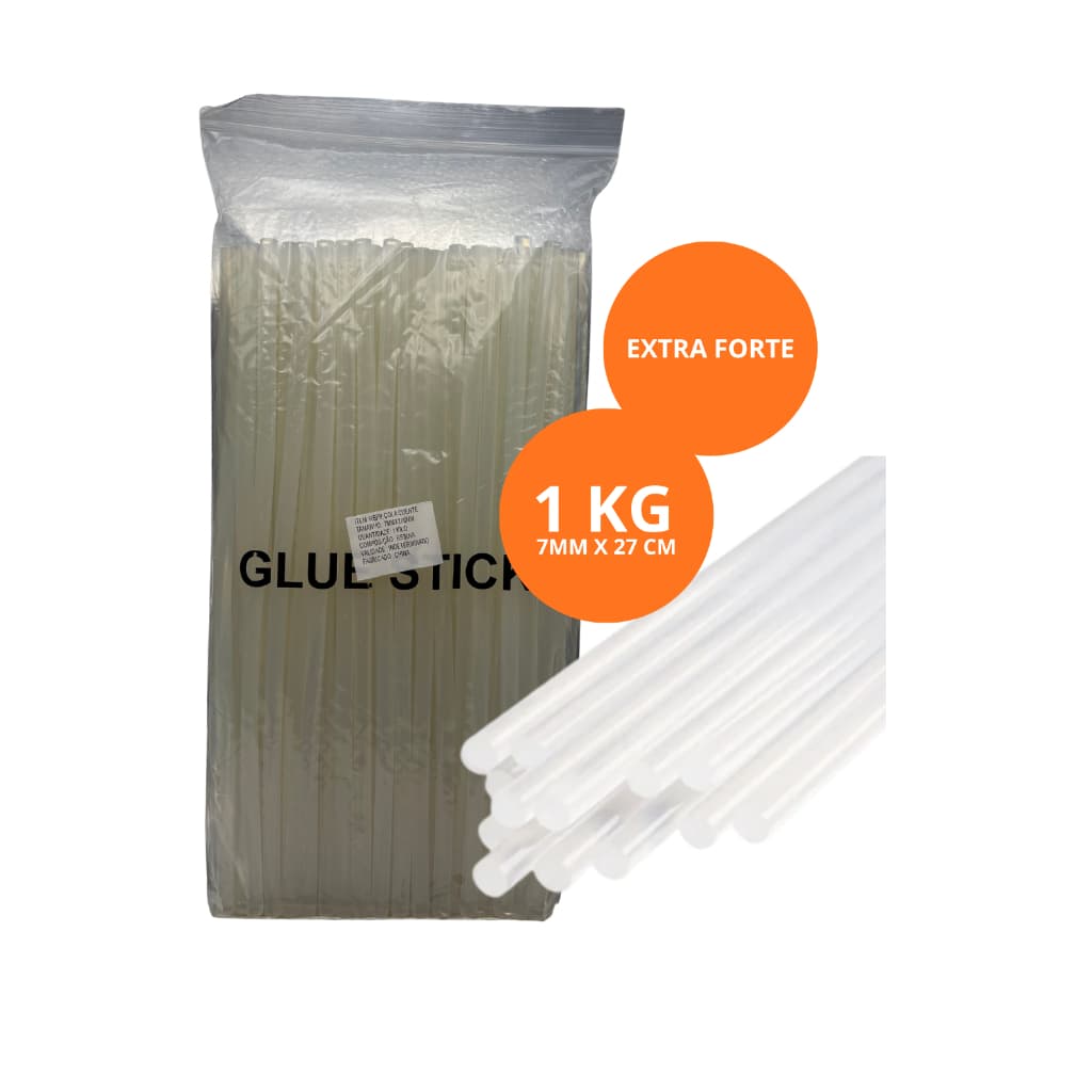 Cola Quente 1 KG – Bastão 7 mm para Pistola Artesanato