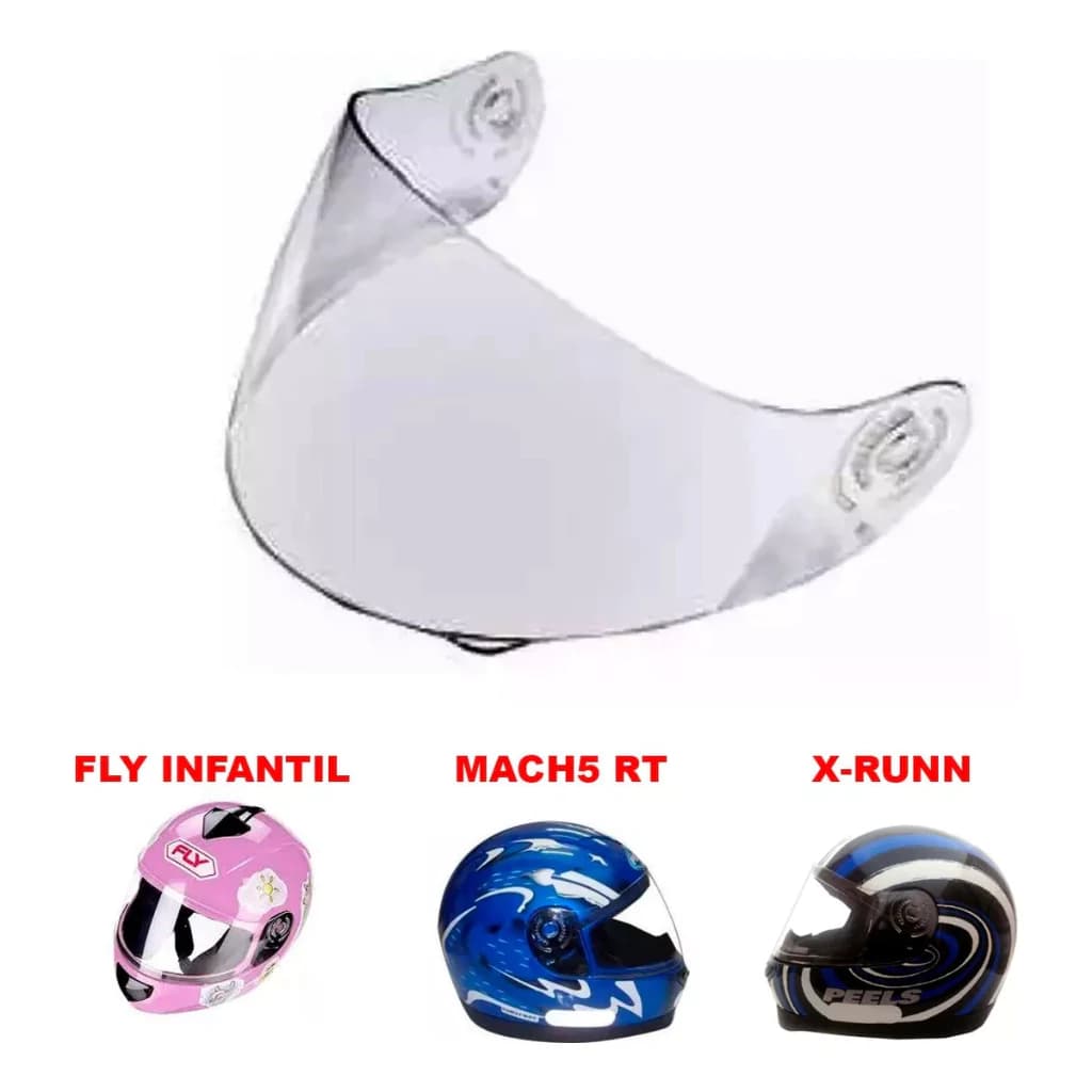 Viseira Cristal Peels Mach5 Rt Original