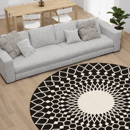 tapete super luxo antialérgico sala redondo oval  belga decoração 2,00 x 2,00tm