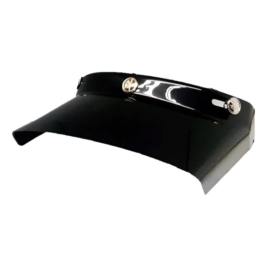 Pala Capacete Taurus Wind Piruzinho Polivisor Preta