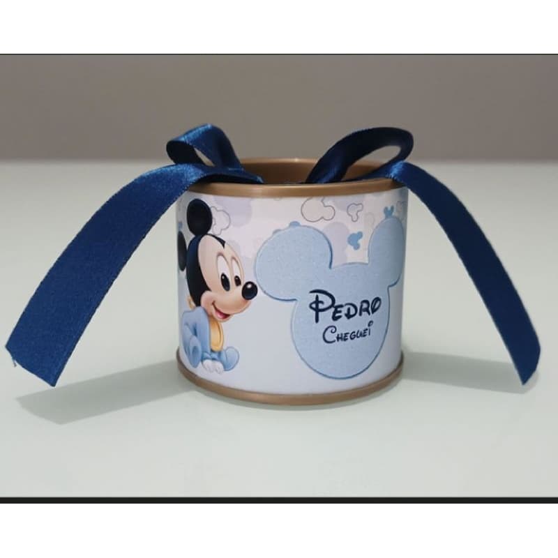 Tubolatas personalizadas para lembrancinhas de aniversários batizados chá revelação chá de bebê.qualquer tema.