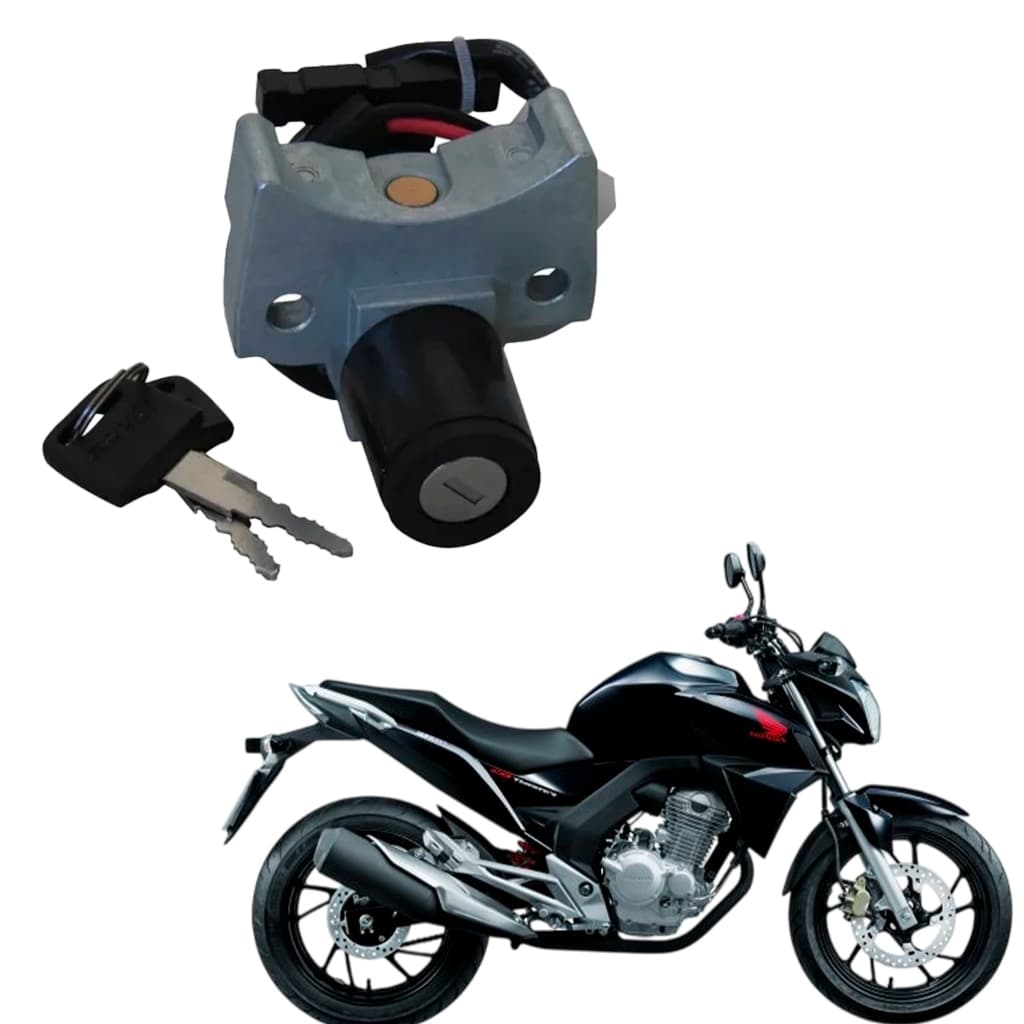 Chave Contato/Ignição - Cb250 - Twister 16 A 18 - Scud