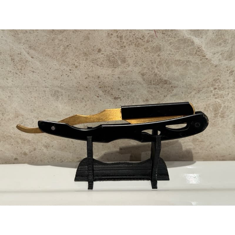 suporte navalha-suporte para navalha,m-base para navalha-suporte expositor-acessório barbearia-navalha katana suporte