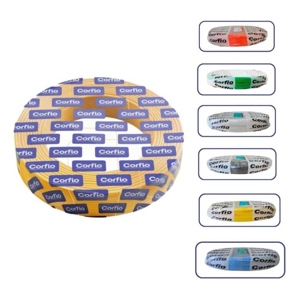 fio corfio 2,5mm rolo de 100mts