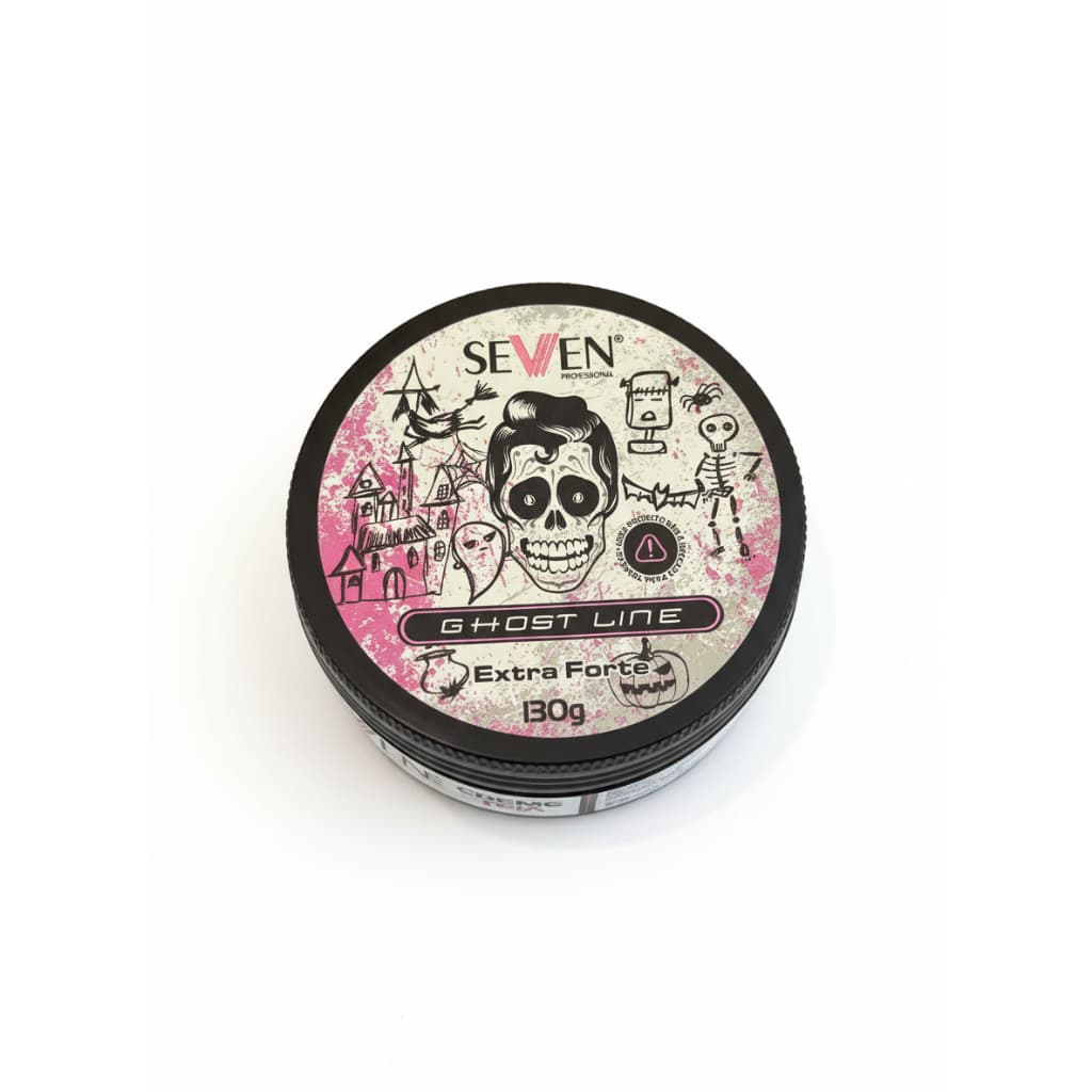 Pomada Modeladora Seven Ghost Line 130g - Efeito Teia Extra Forte