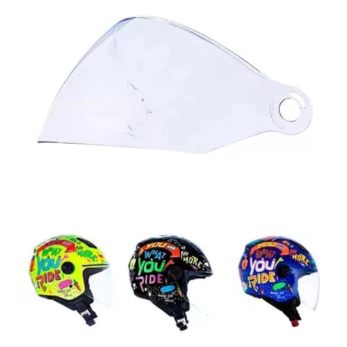 Viseira Para Capacete Norisk Orion Cristal Polivisor