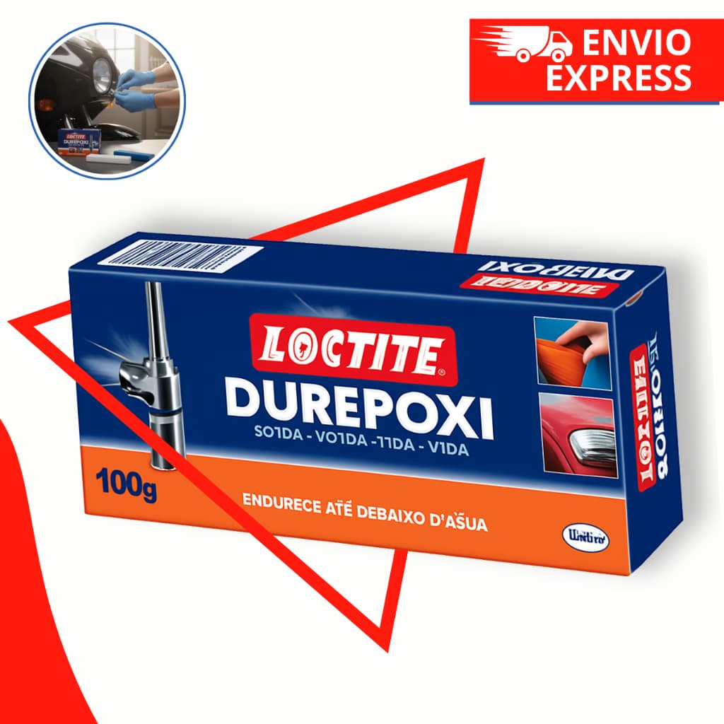 Durepox Massa P/ Reparos Alta Resistência Adesivo Epoxi 100g Multiuso