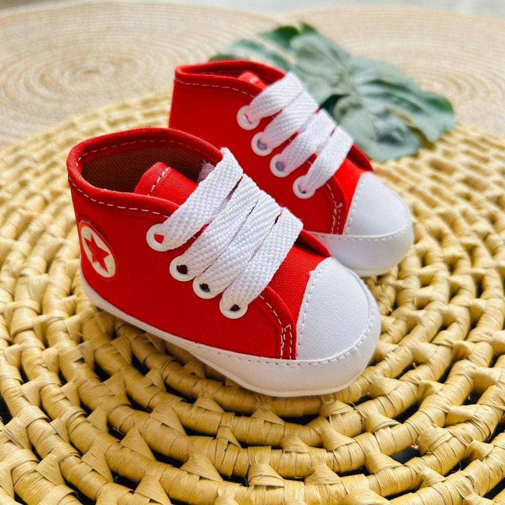 Tênis Baby Vermelho Unissex