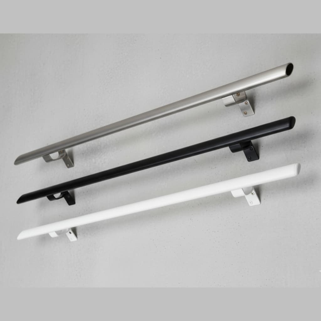 Corrimão Chato Alumínio  P/ Escada Barra Antipânico 60cm
