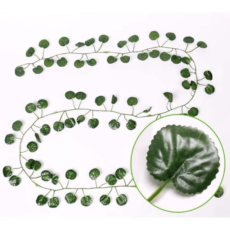 Hera Artificial 10m – Folhagem Decorativa para Jardim e Parede Verde