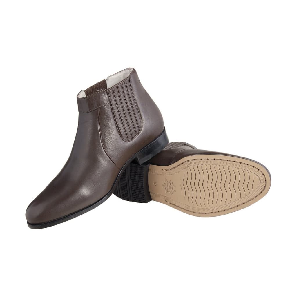 Botina Couro de Carneiro Elegante Conforto Ranster