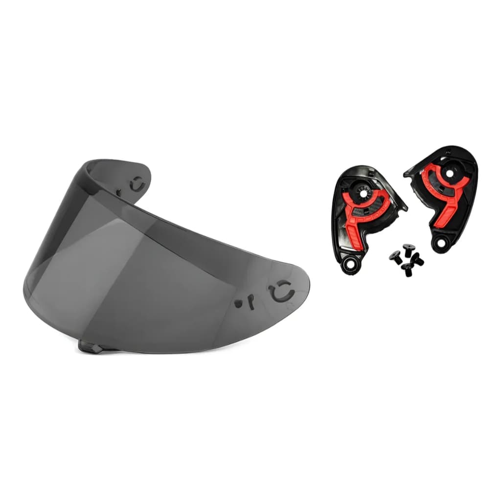 Viseira Para Capacete Asx / Axxis Fume Polivisor + Reparo ORIGINAL